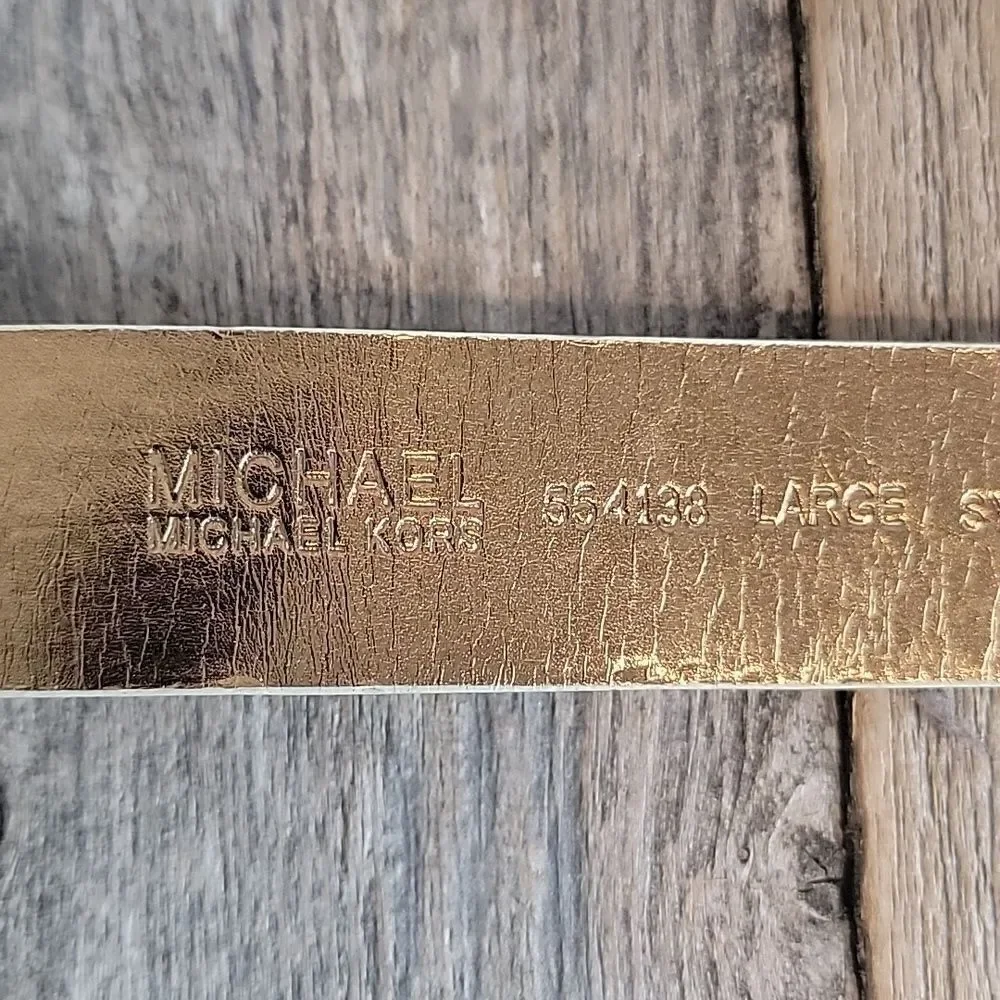 Michael Kors monogrammed belt Size Large